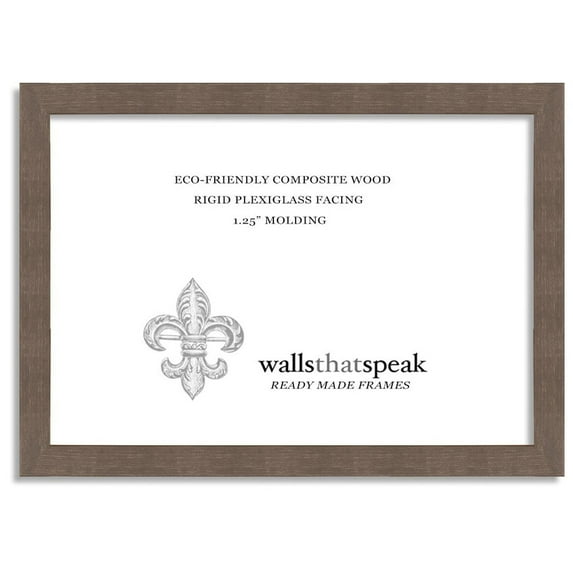 wallsthatspeak Puzzle Frame, Brown American Barn, 21.25x15