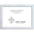 thumbnail image 1 of wallsthatspeak Puzzle Frame, White, 19x13, 1 of 3
