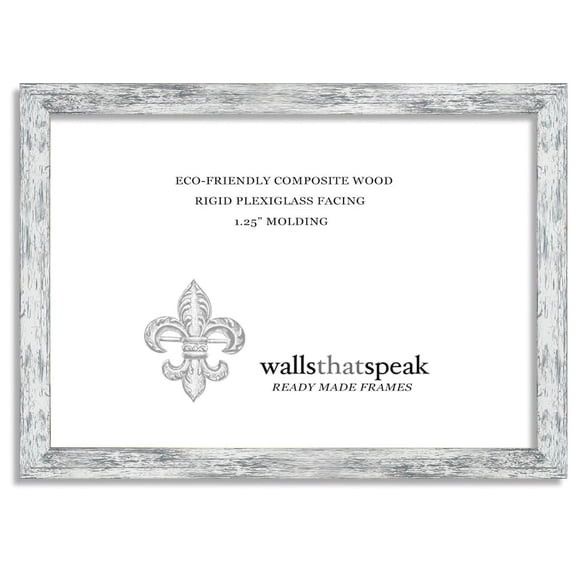wallsthatspeak Puzzle Frame, White American Barn, 30x24
