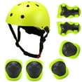 thumbnail image 1 of walmeck 7 in 1 and Pads Set Adjustable Knee Pads Elbow Pads Wrist Guards for Skateboard Roller Skating Cycling, 1 of 7