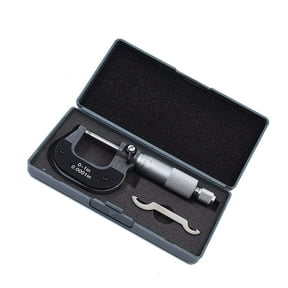 waltyotur 0-1 in Micrometer Set - Metric Accuracy 0.0001 in Graduation Premium Precision Machinist Tools