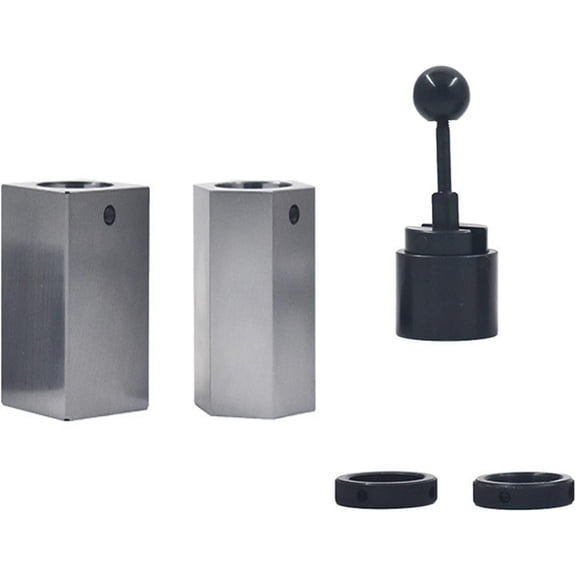 waltyotur 1/16 Inch-1-1/16 Inch 5C Collet Block Set, Collet Block Chucks for 5C Round, Hex Or Square Collets