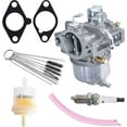 thumbnail image 1 of waltyotur 15003-2509 Carburetor Replacement for Kawasaki Mule 2500 2510 1996-1999 Mule 2520 1997-2000 Carburetor Assembly with Gaskets Carbon Dirt Jet Cleaner Tool Kit, 1 of 7