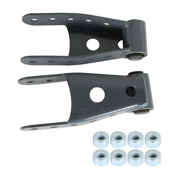 waltyotur 2"-3" For 2007-2017/18 GMC Sierra Chevy Silverado Rear Lowering Drop Shackle Kit