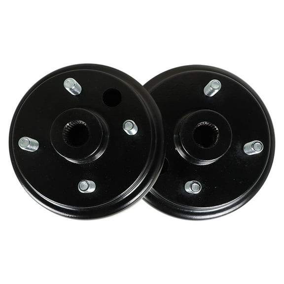 waltyotur 2PC Rear Wheel Brake Hub Drum 30 Teeth For EZGO RXV Gas 4 Cycle Golf Cart 1991+