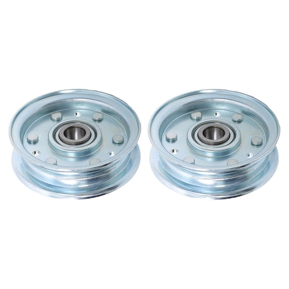waltyotur 2Pcs 164090 Idler Pulleys Replacement for RFM Series Finish Mower 4' 5' 6', Lawn Tractor Deck Belt Pulley