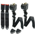 thumbnail image 1 of waltyotur 2Pcs Retractable Seat Belts Universal 3 Point For 1982-1995 Jeep CJ YJ Wrangler, 1 of 8