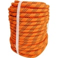thumbnail image 1 of waltyotur 3/7 in Double Braid Polyester Arborist Rigging Rope 150 FT Tree Ropes Arborist Pulling Polyester Nylon Rope Bull Rigging Rope for Tree Work Swings Arborist Gardening, 1 of 9