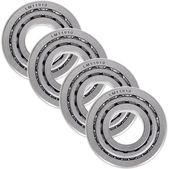 waltyotur 4 Pack Golf Cart Front Wheel Hub Bearings 1028390-01 1011319 1012686 1013776 Replacement for Club Car Precedent 2004 & Up Gas & Elec