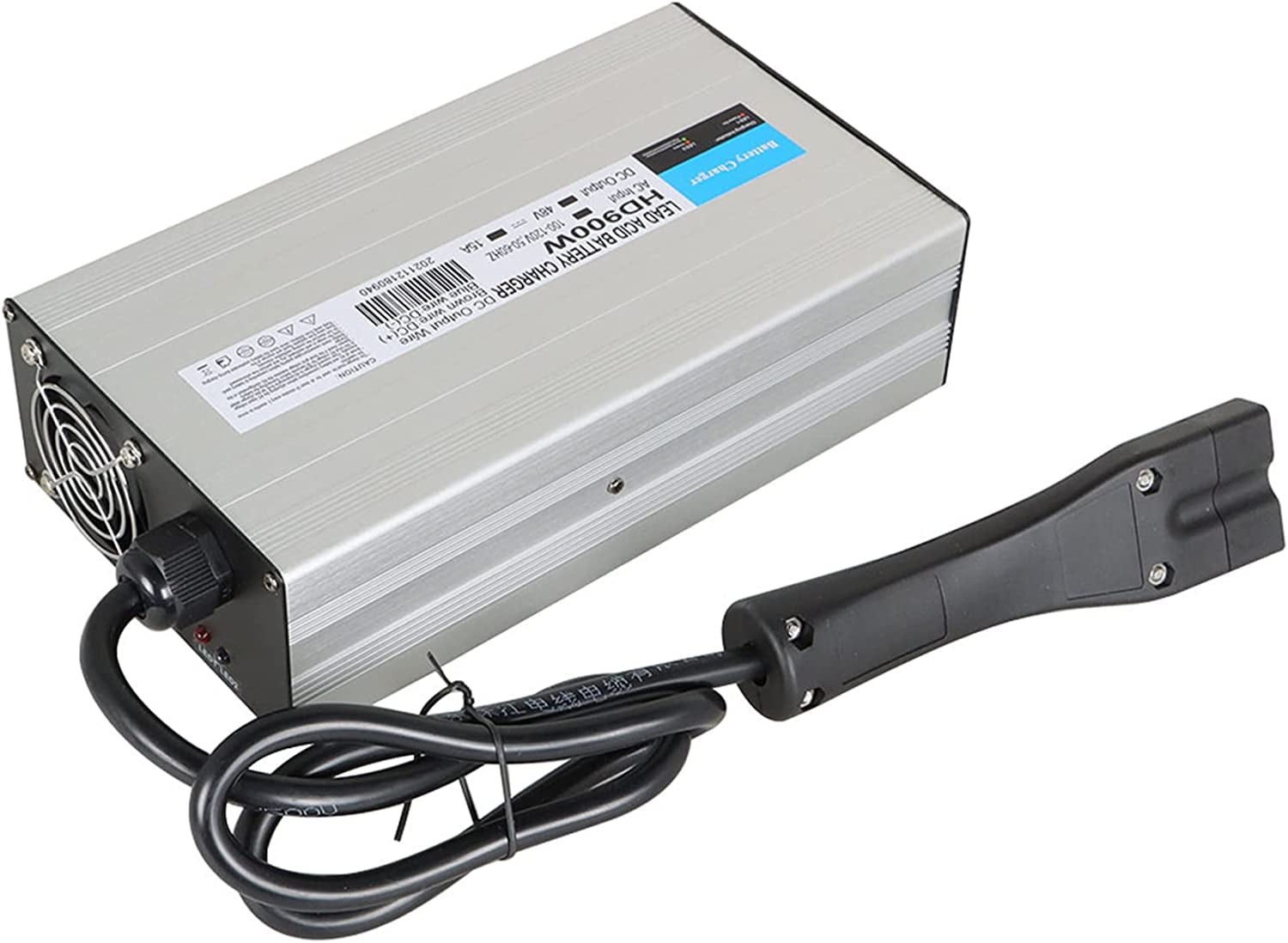 waltyotur 48V 15A Golf Cart Battery Charger Electric RXV Plug Replacement for Ezgo Yamaha