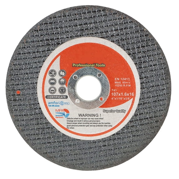 waltyotur 50Pcs 4 Inch x 1/16 Inch x 5/8 Inch Cut-Off Wheels Stainless Steel Cutting Wheel Fit for Metal and Stainless Steel, Angle Grinder Cutting Wheel, Cutting Discs