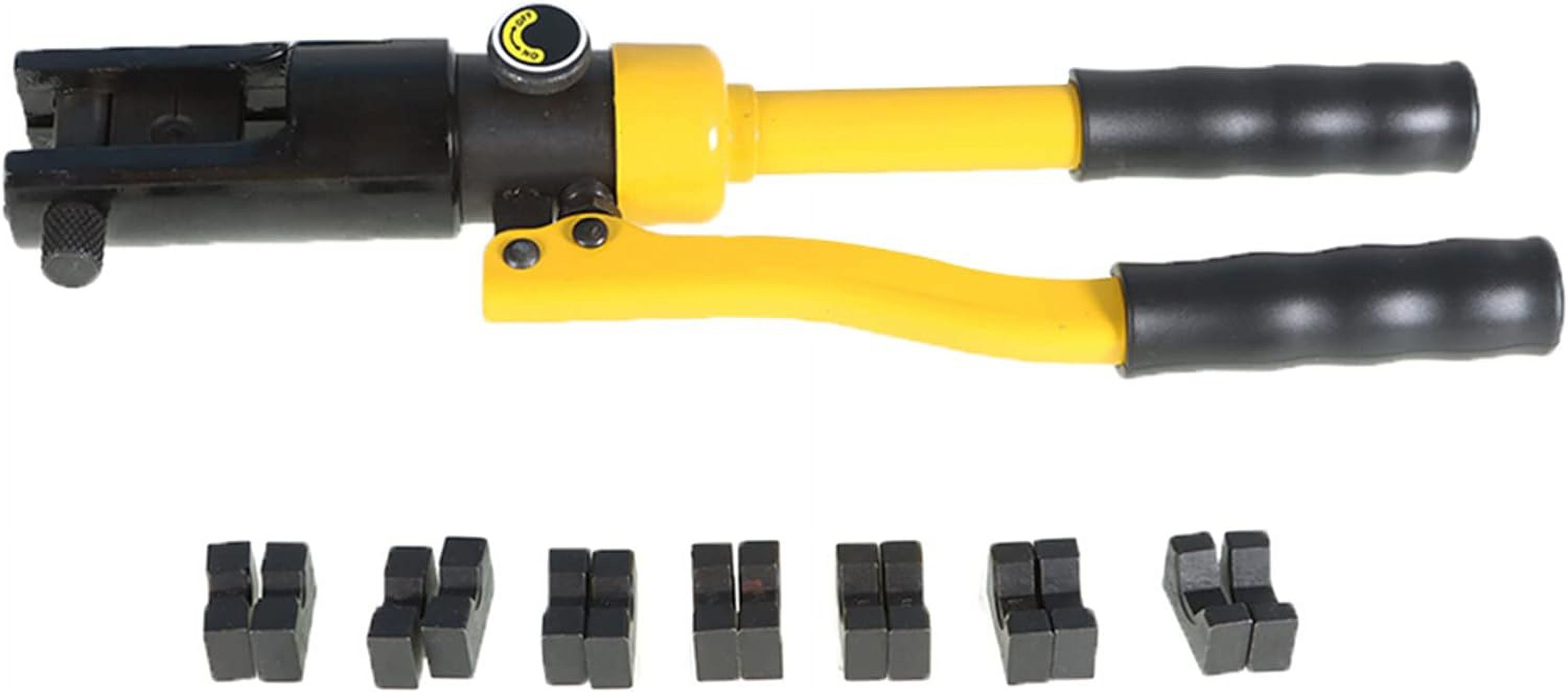 waltyotur 7.5 Ton Hydraulic Crimper Tool Manual Cable Lug Crimper with