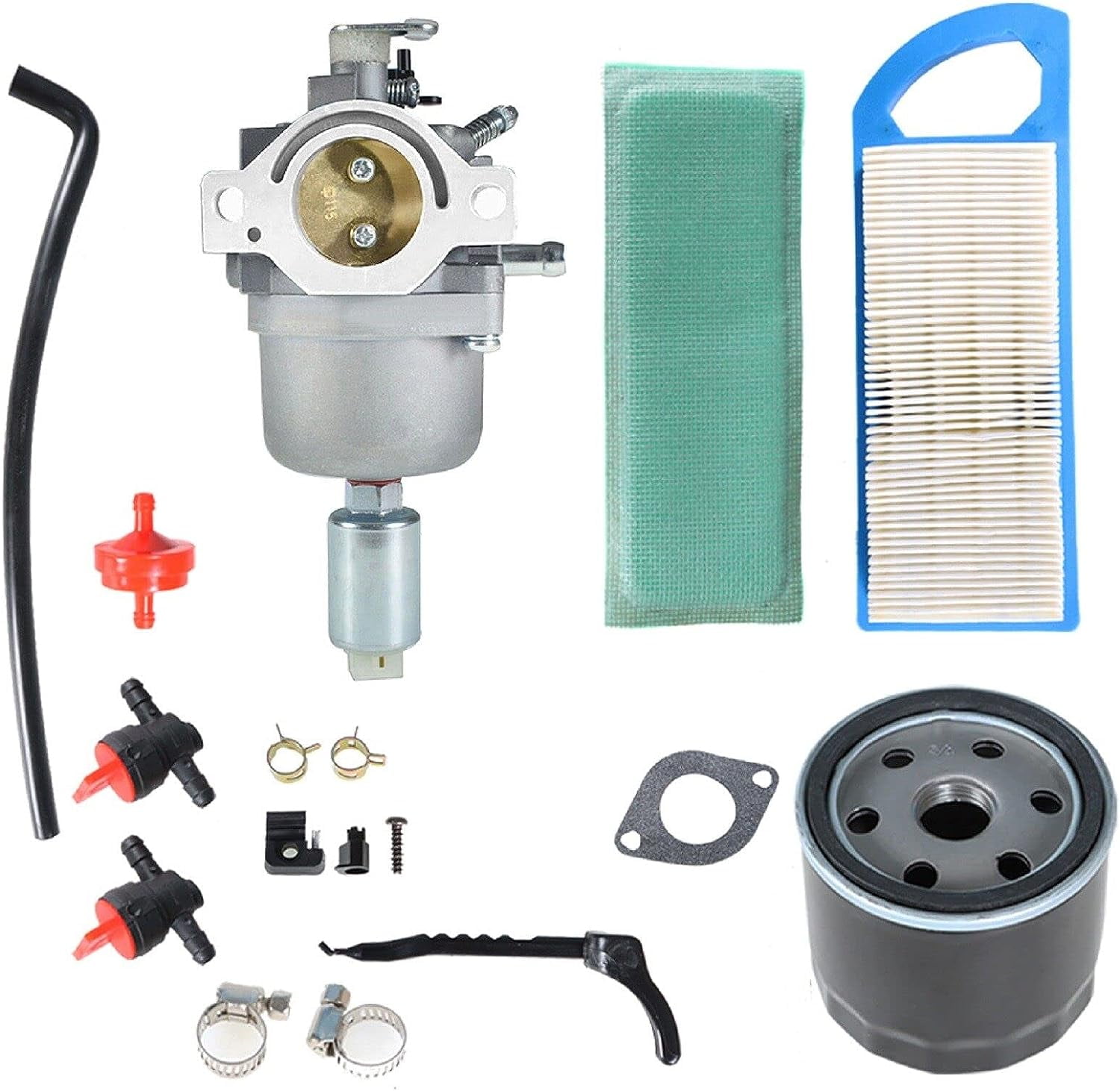 waltyotur 799727 791858 Carburetor Replacement for Briggs & Stratton 591731 594593 697190 791858 796109 14-18hp 287707 287776 287777 310707 310777 28N707 Lawn Mower