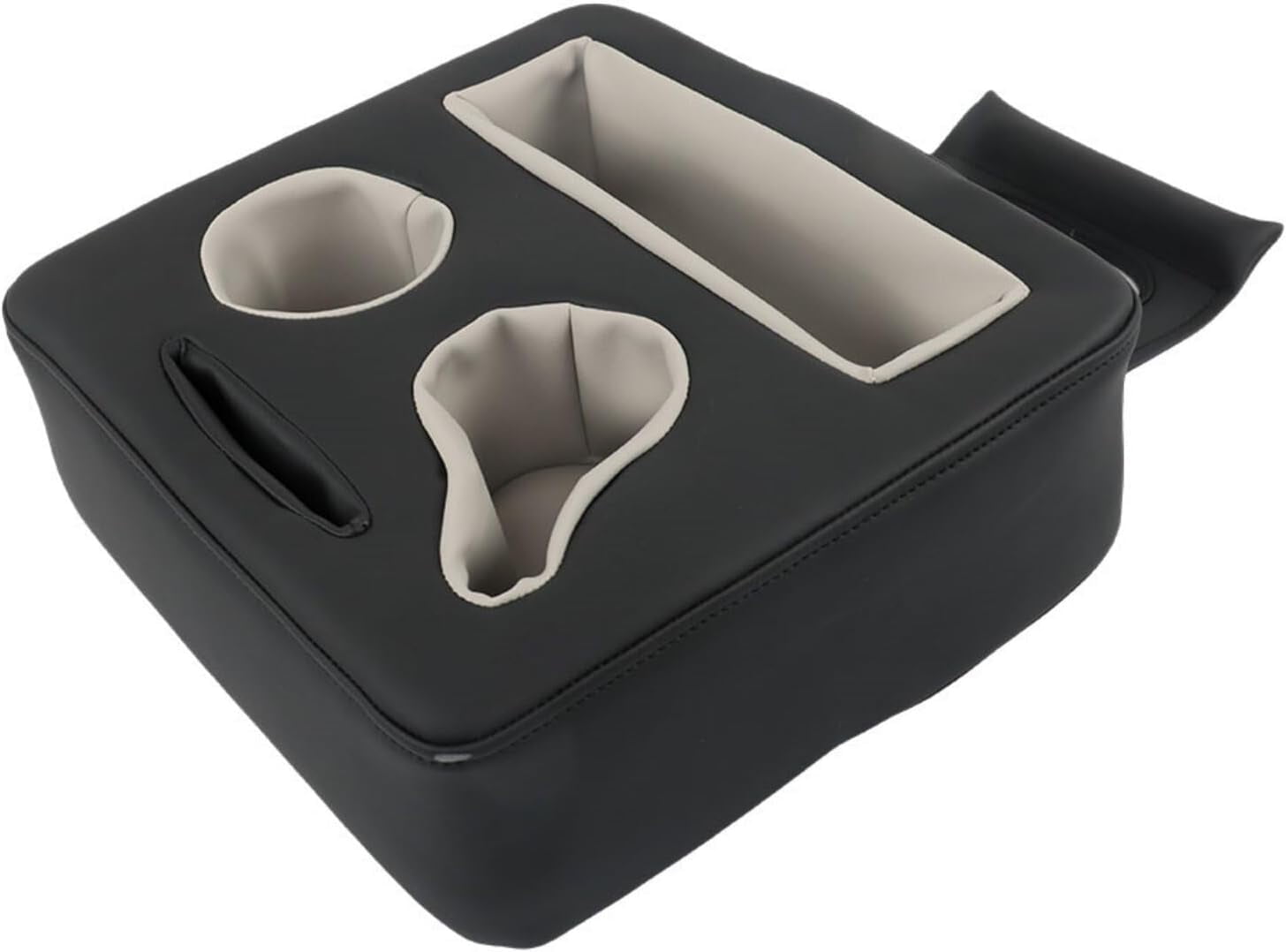 waltyotur Black Portable Cup Holder for Car Backseat, Bed, Sofa, Yacht