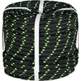 thumbnail image 1 of waltyotur Double Braided Polyester Rope, Premium Nylon Pull Rope, high Strength twig Type Rigging, Multi-Purpose Pulling Rope for Gardening, Marine，winching, Camping Ropes, 1/2 inch, 100/150/200 FT, 1 of 5