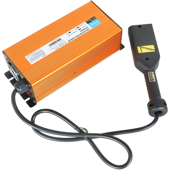waltyotur Golf Cart 14A 36 Volt Battery Charger with D Style Powerwise Plug 19300-88 28115-G04 Replacement for EZGO TXT Golf Cart
