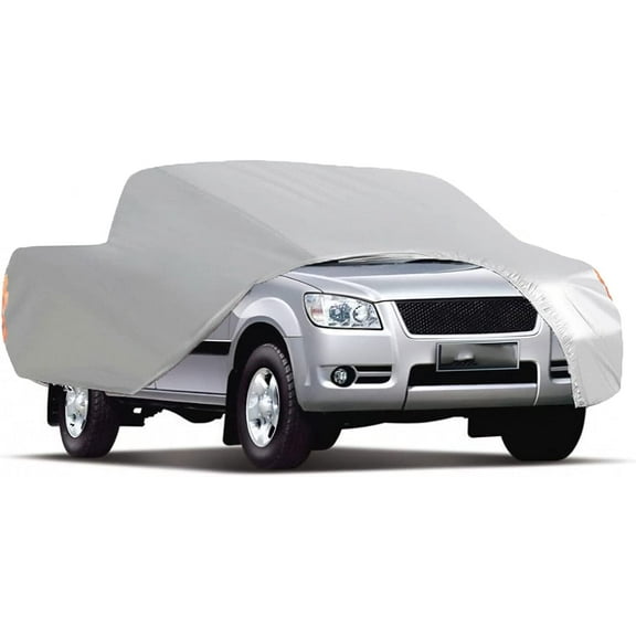 waltyotur Pickup Truck Coverage Car Cover All Weather Protection Replacemenet for Universal up to 210 L x 70 W x 65 H