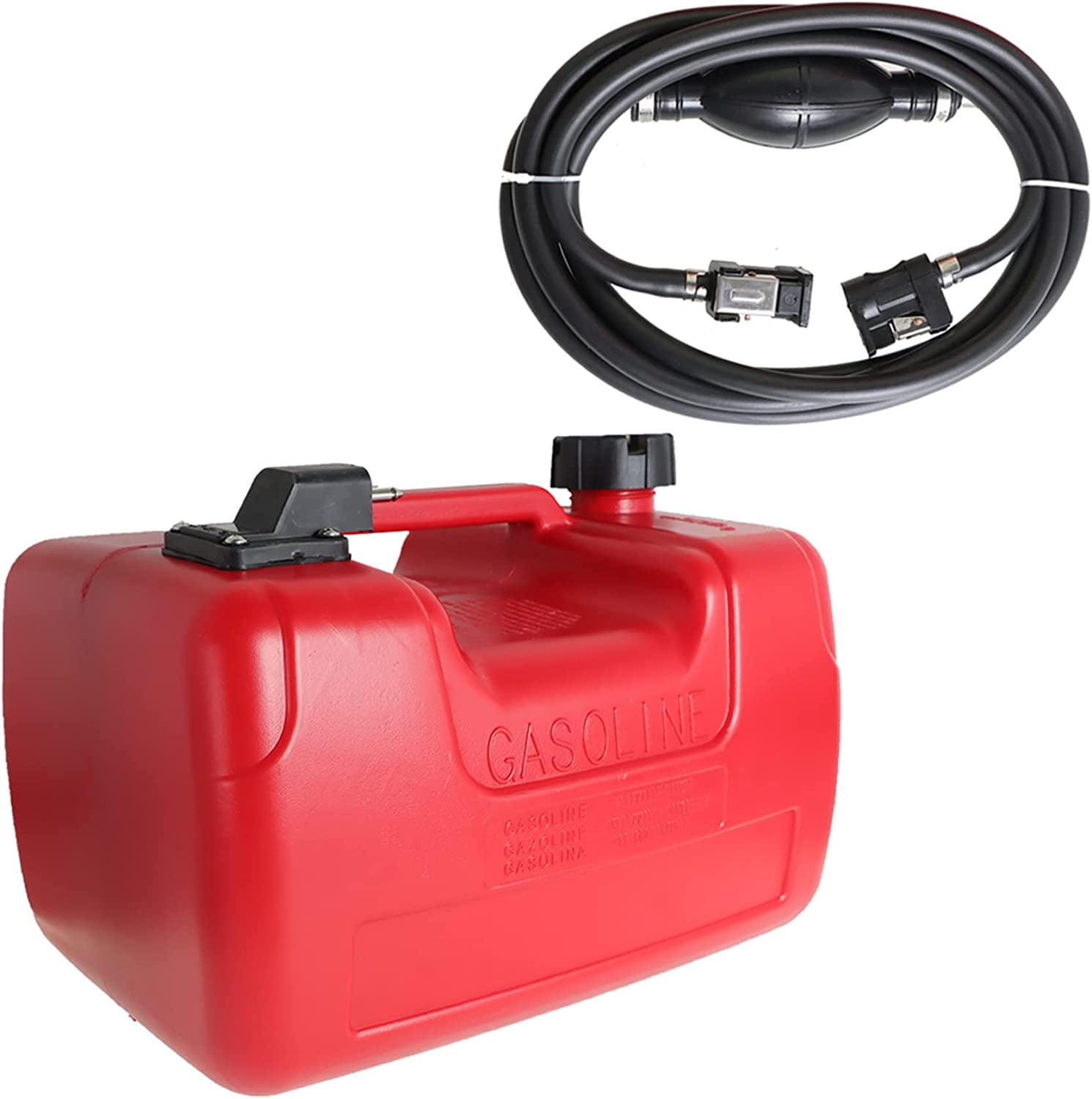 waltyotur Portable Boat Fuel Tank With Hose Connector For Marine