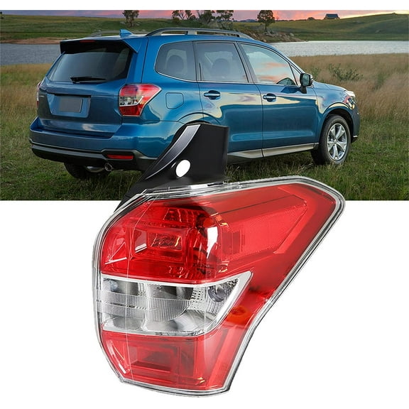 waltyotur Right Side Tail Light Assembly Replacement for Subaru Forester 2014-2016 Passenger Side Rear Brake Lamp 84912SG041 SU2819105