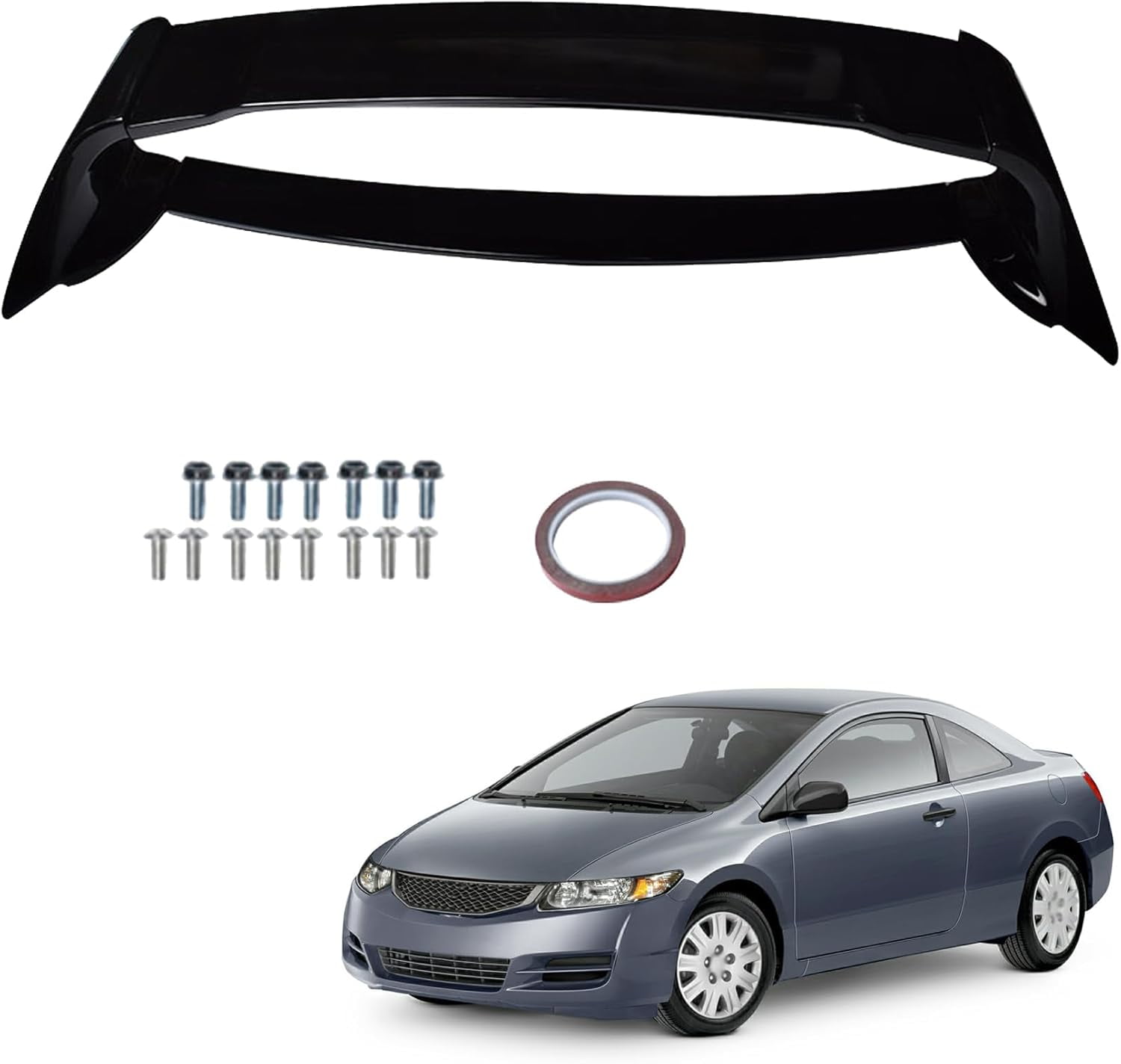 For Dodge Challenger SRT 46'' GT-Style Racing Rear Trunk Spoiler Wing