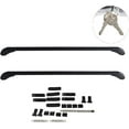 thumbnail image 1 of waltyotur Universal 43 Inch Aluminum Car Top Luggage Roof Rack Cross Bar Adjustable Window Frame 110CM, 1 of 7