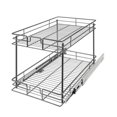 wangc123 2Tier Kitchen Pull Out Shelf & Drawer Organizer Slide