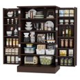 wangc123 Pantry 40.5" H Food Storage Freestanding Cupboard for