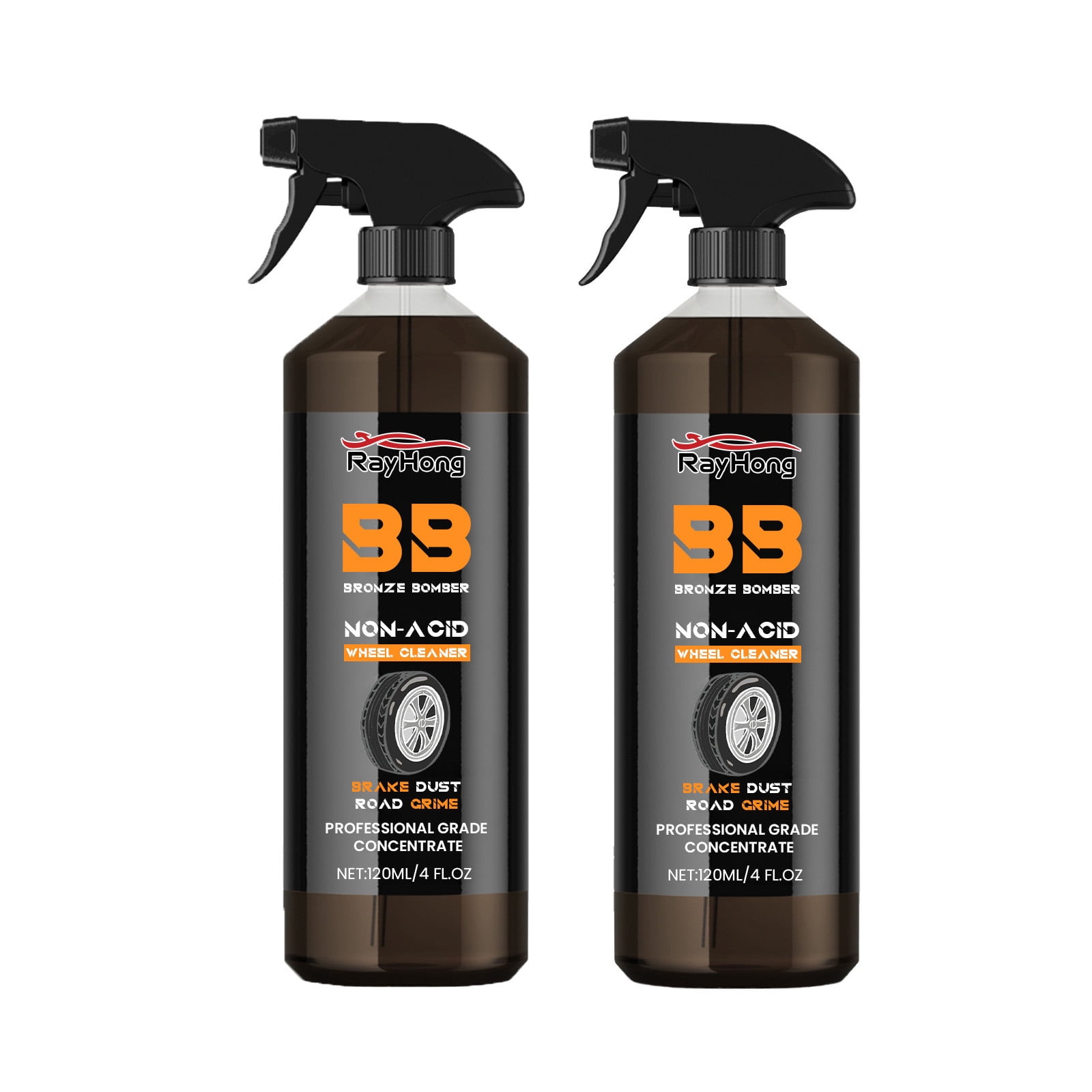 wangyiya Bronze Bomber Wheel Cleaner, Bronze Bomber NonAcid Wheel