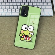 wangyu Sanrio KEROKERO KEROPPI Phone Case For Oppo A Reno K Findx 15 54 55 92 93 94 95 7 4 5 6 2 3 9 S Pro SE PRO Z F Glass Cover