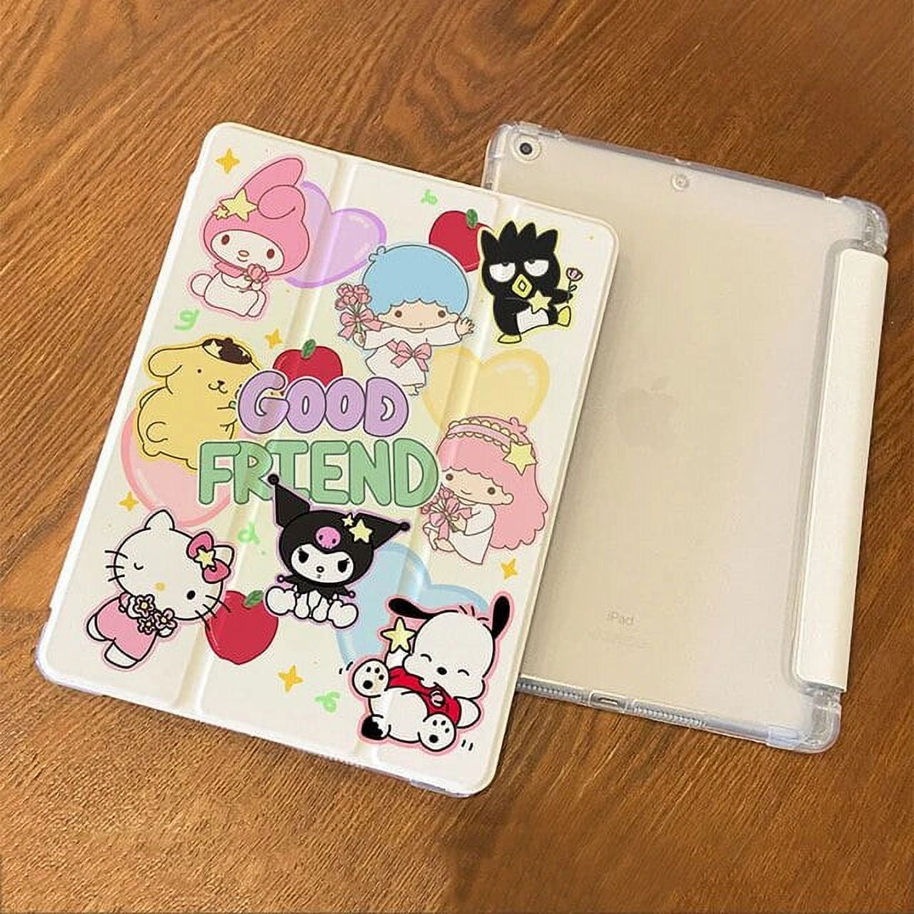 wangyu Sanrio Kuromi MyMelody Series Tablet Case for iPad Air 1 2 3 ...