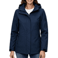 thumbnail image 1 of Wantdo Women's Rain Coat Lightweight Rain Jacket Waterproof Raincoat Hooded Rainwear Navy S, 1 of 10