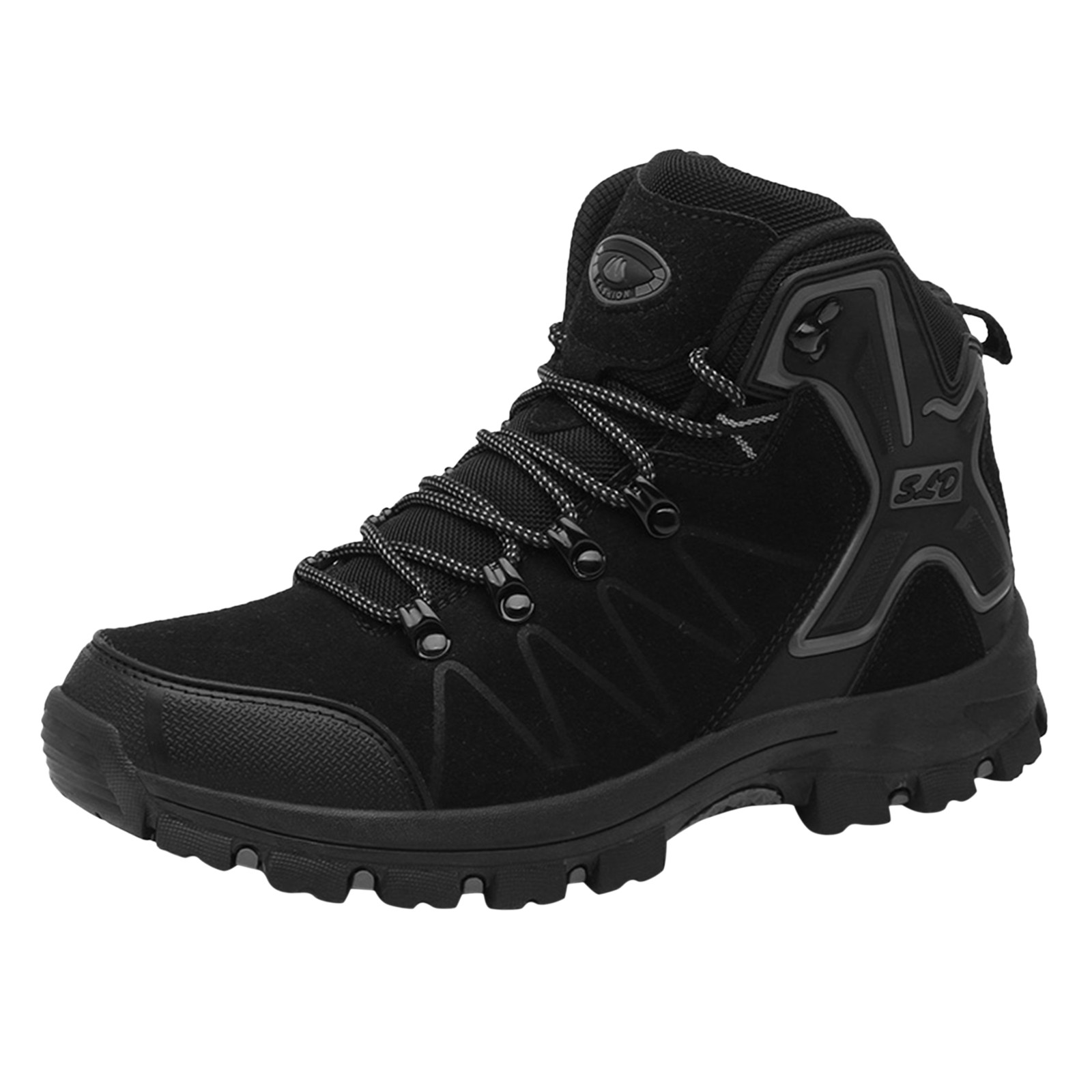 wanyng men waterproof hiking boot shoes cotton short shoes tall boots