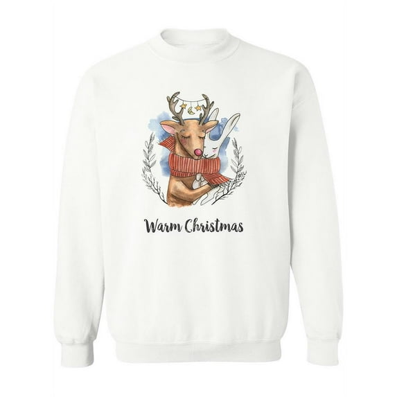 "warm Christmas". Sweatshirt Women -Image by Shutterstock, Female 3X-Large