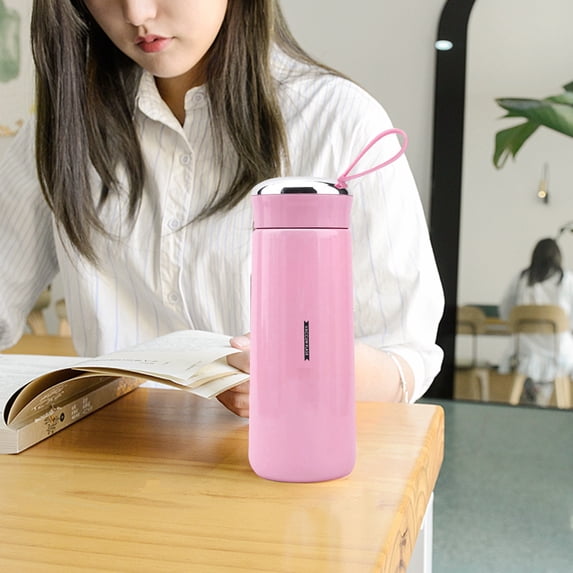 Insulated cup with straw Essentials 14 Fl Oz Insulated Water Bottle Leak Proof Metal Sports Water Bottle To Keep Drinks Hot Or Cold For Outdoor Sports Camping