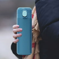 water bottle 15 Oz Insulated Water Bottle Leak Proof Metal Sports Water Bottle To Keep Drinks Hot Or Cold For Outdoor Sports Camping