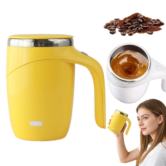 water bottle Stirring Mug Rechargeable Automatic Coffee Mug Rotating Cute Mixing Cup Tasse To Stir /Kitchen/Travel/Home Coffee/Tea/Hot / 380ml