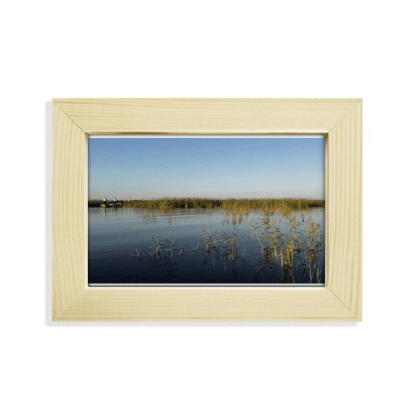 water connected to the desktop decorate photo frame picture art painting 5x7 inch