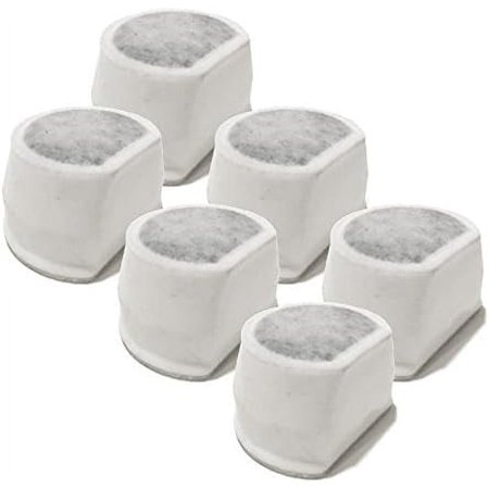 water filter replacement compatible with drinkwell pet fountain avalon & pagoda by - 6 filters