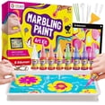 thumbnail image 1 of Piano Potato Marbling Paint Art Kit for Kids - Water Marbling Painting Craft Set with 8 Colors, Heavy-Duty Sheets & Display Frame, Birthday Gift Toys for Girls Boys Ages 6-8 8-12 6+, 1 of 7