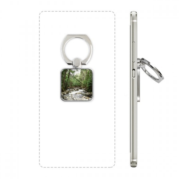 water stream science nature scenery square cell ph stand holder bracket universal support