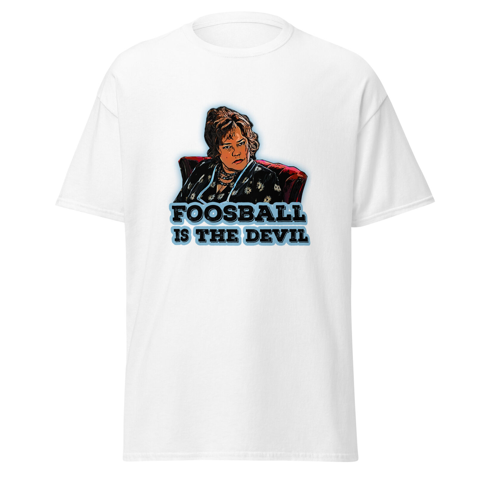waterboy movie classic tee Foosball is the devil shirt