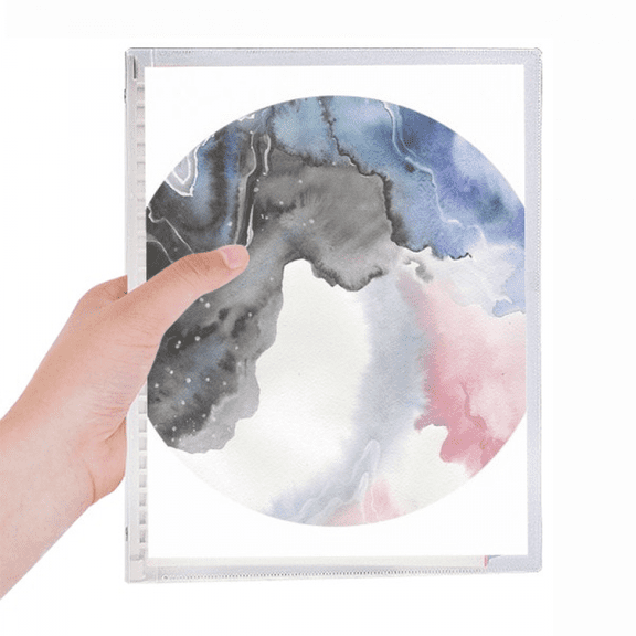 watercolor ink shading notebook loose diary refillable journal statiry