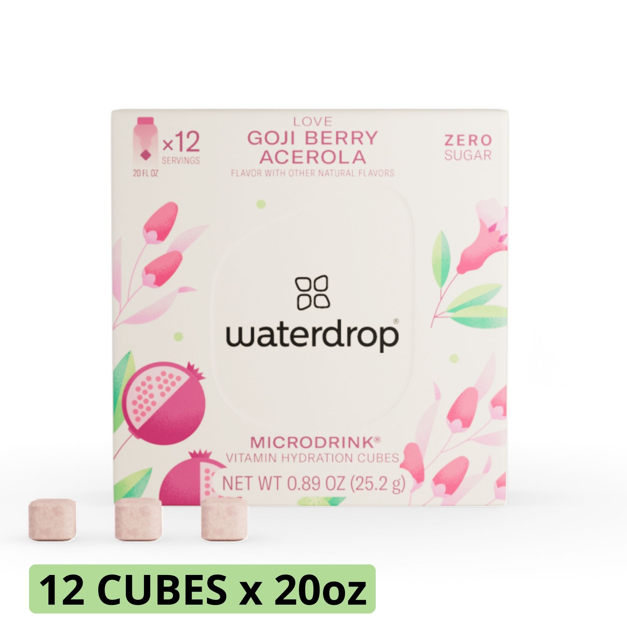 Bubbl'r Antioxidant Sparkling Water Pomegranate WIC39920