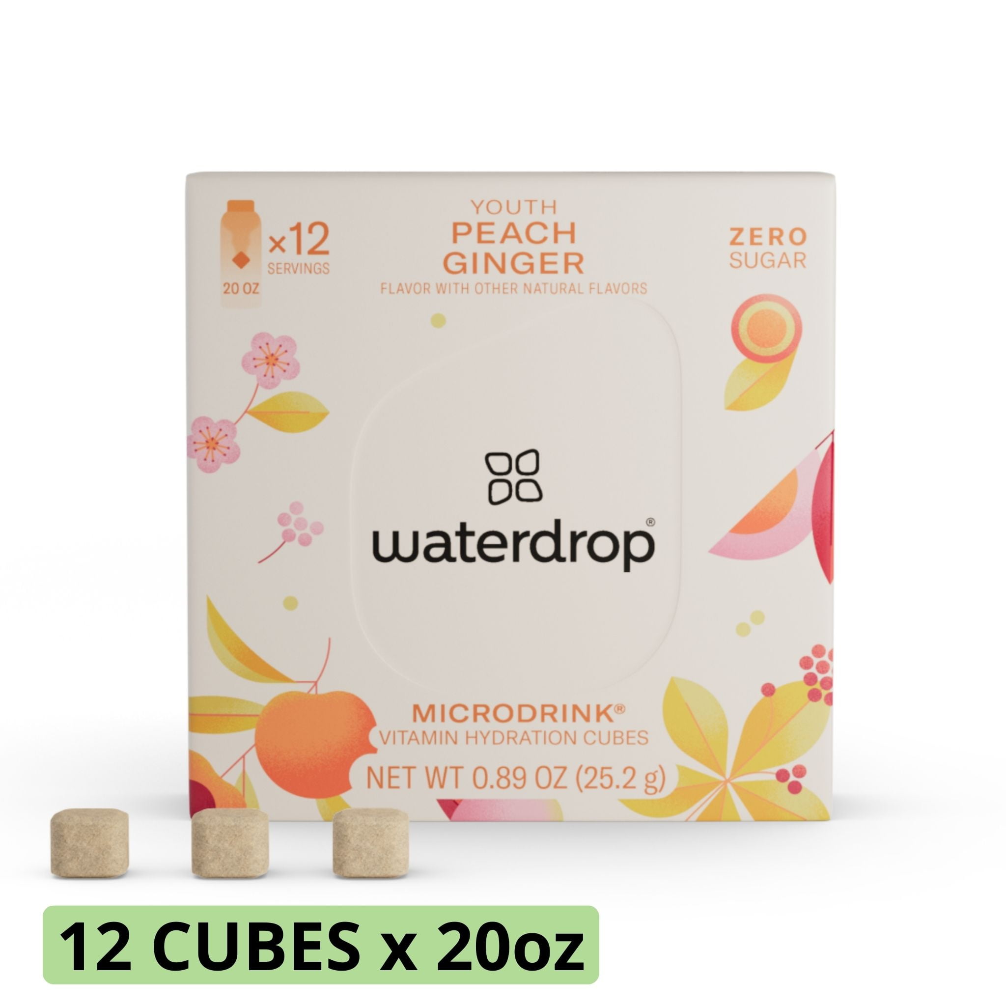 Waterdrop Microdrink Ice Tea Peach Zero Sugar 12uts