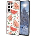 thumbnail image 1 of watermelon-pattern-2 Phone Case, Designed for Samsung Galaxy S23 Ultra Case Soft Silicon for women girls boys wife gift,Shockproof Phone Cover, 1 of 1