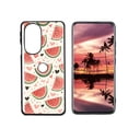 thumbnail image 1 of watermelon-pattern-6 Phone Case, Designed for Moto Edge+ (2022） Case Soft Silicon for women girls boys wife gift,Shockproof Phone Cover, 1 of 1