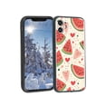 thumbnail image 1 of watermelon-with-hearts-2 Phone Case, Designed for iPhone 11 Case Soft Silicon for women girls boys wife gift,Shockproof Phone Cover, 1 of 1