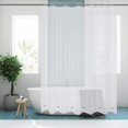thumbnail image 1 of waterproof  Vinyl Bathroom Shower Curtain Liner W/Magnets, 1 of 9