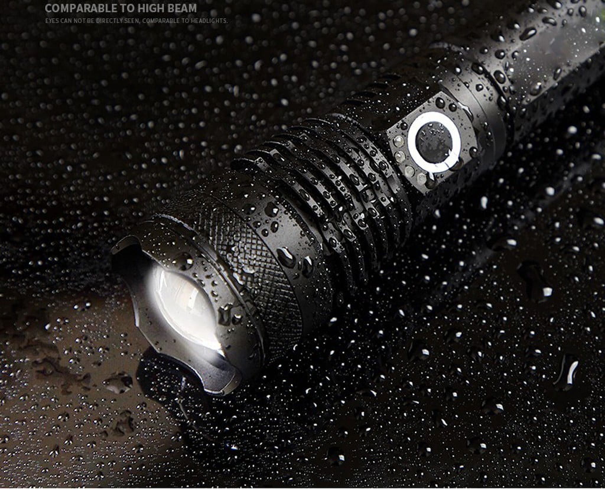 waterproof flashlight pen light flashlight combat flashlight LED Zoom ...