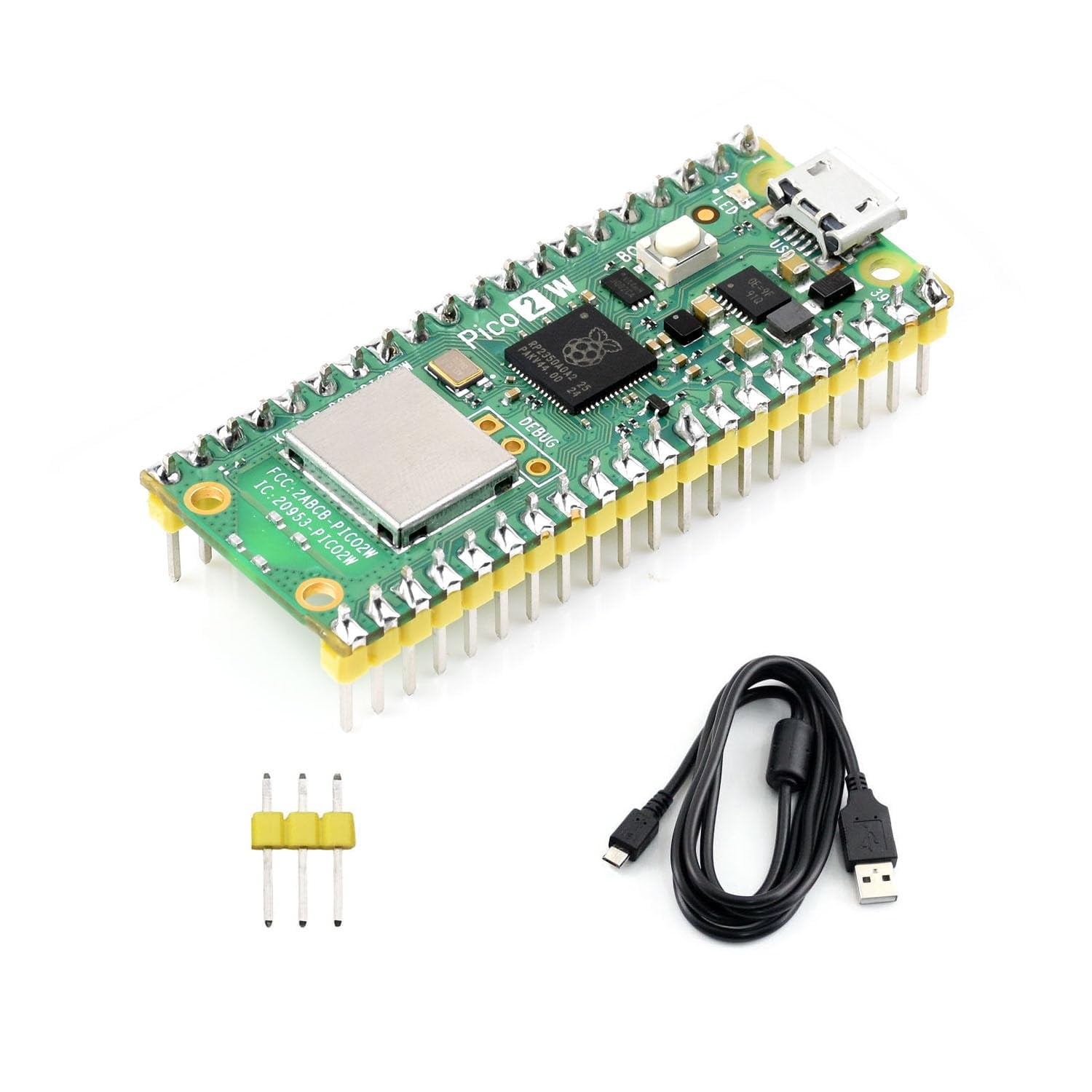 waveshare Raspberry-Pi-Pico-2-W-M, Compatible with SSF20 Raspberry Pi ...